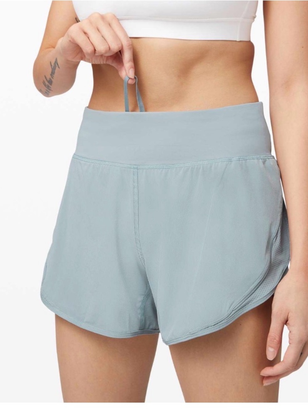 Lululemon Run Off Route High Rise Short 4"